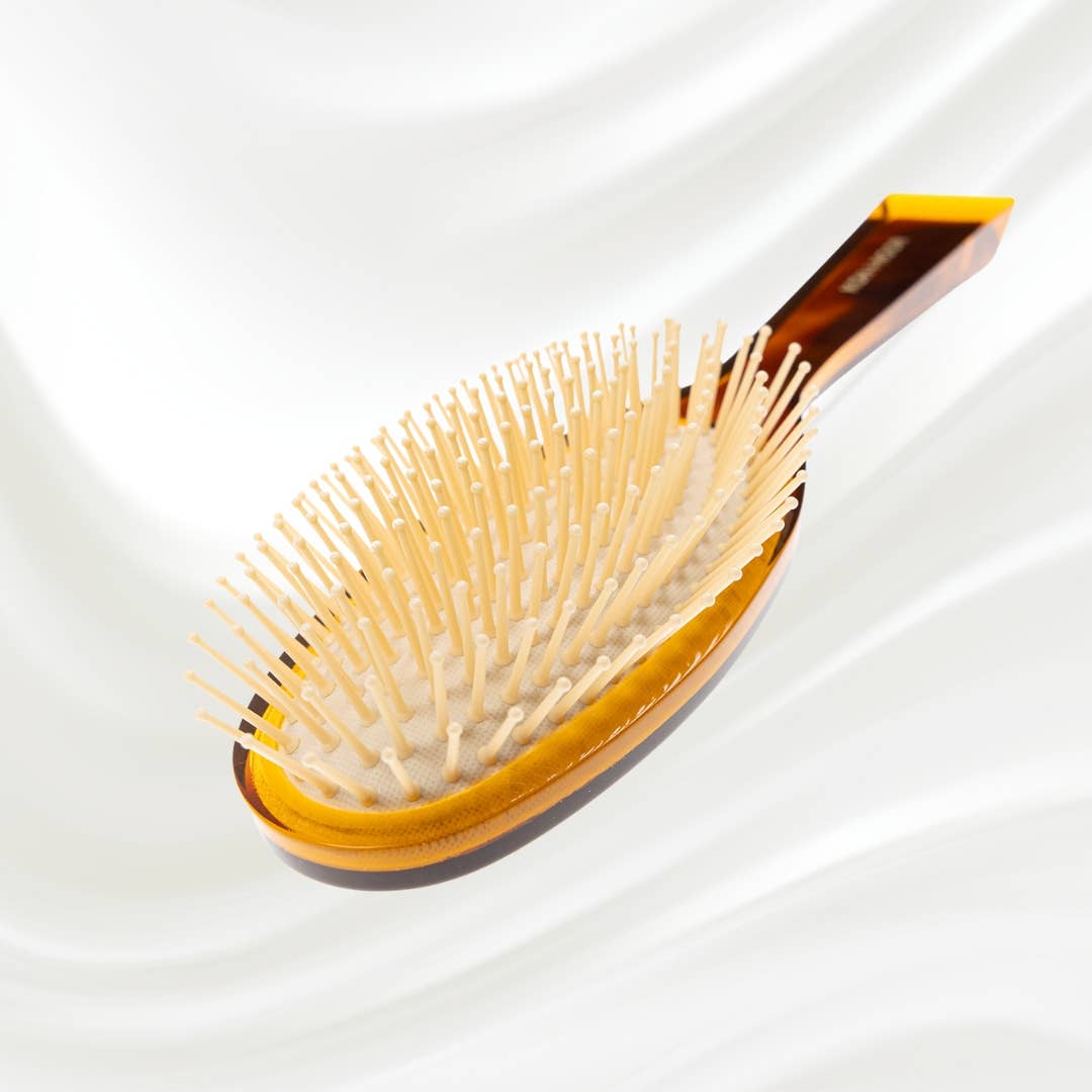 Arte di Como - Jaspe Pneumatic Nylon Pin Oval Brush, Large
