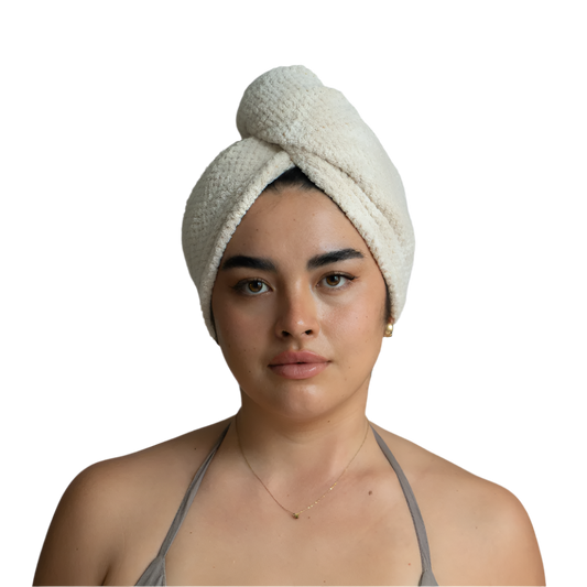 Strands of Silk - Waffle deluxe towel wrap