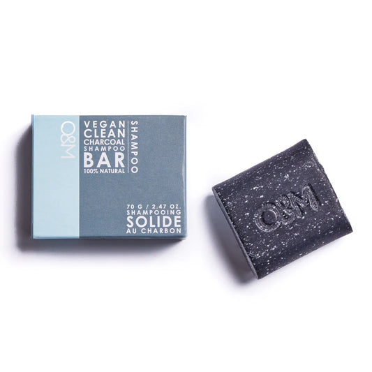 O&M CHARCOAL SHAMPOO BAR
