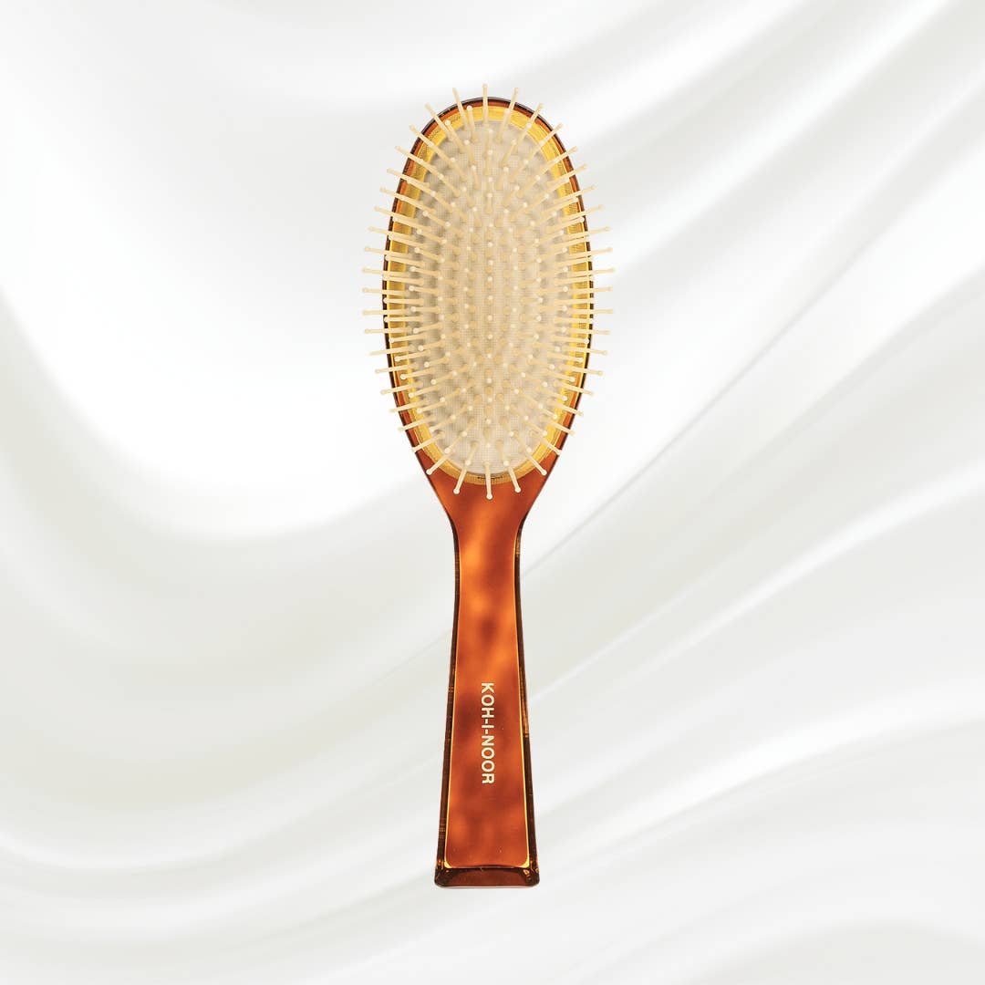 Arte di Como - Jaspe Pneumatic Nylon Pin Oval Brush, Large